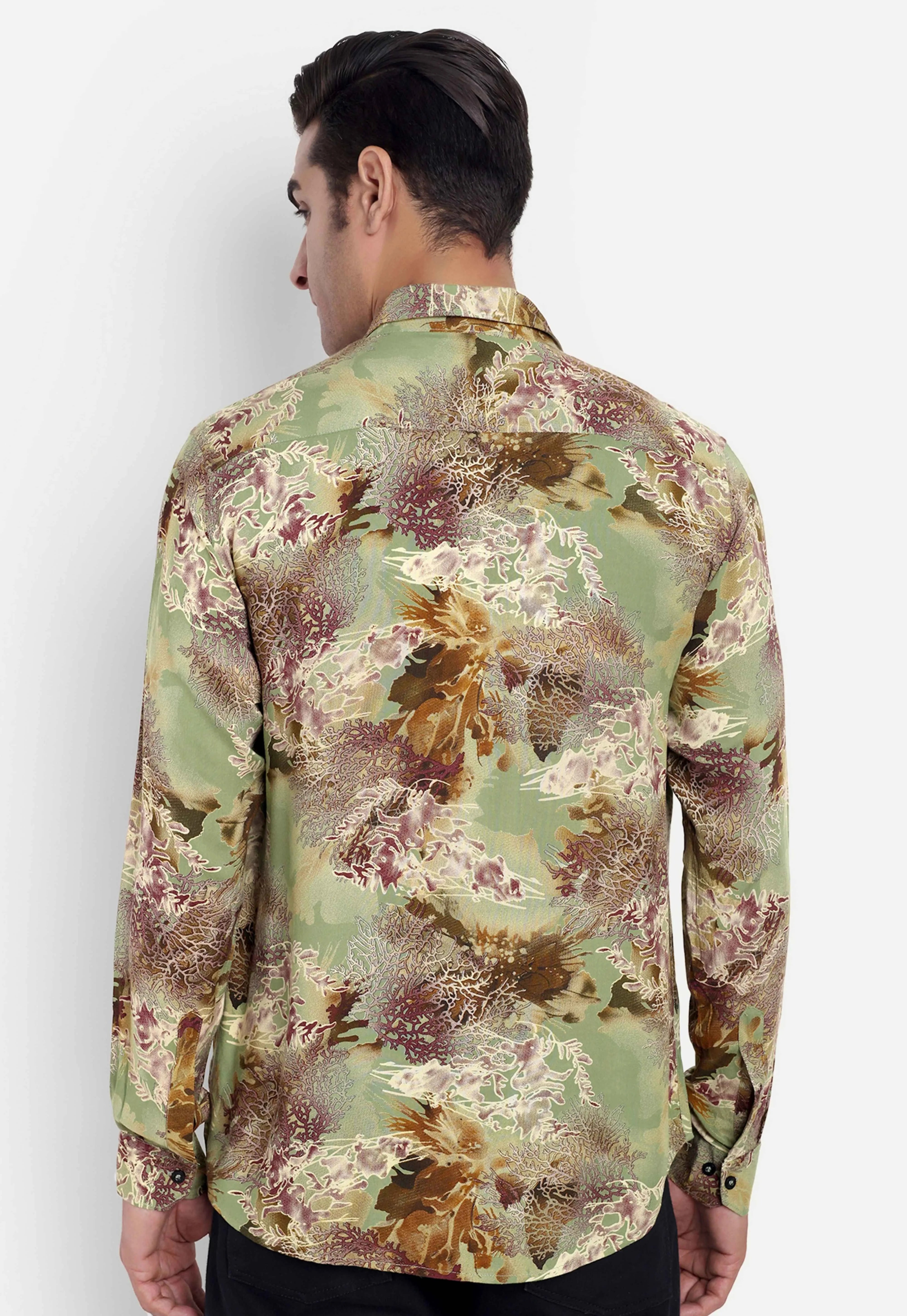 Forest Green Full Sleeve Shirt